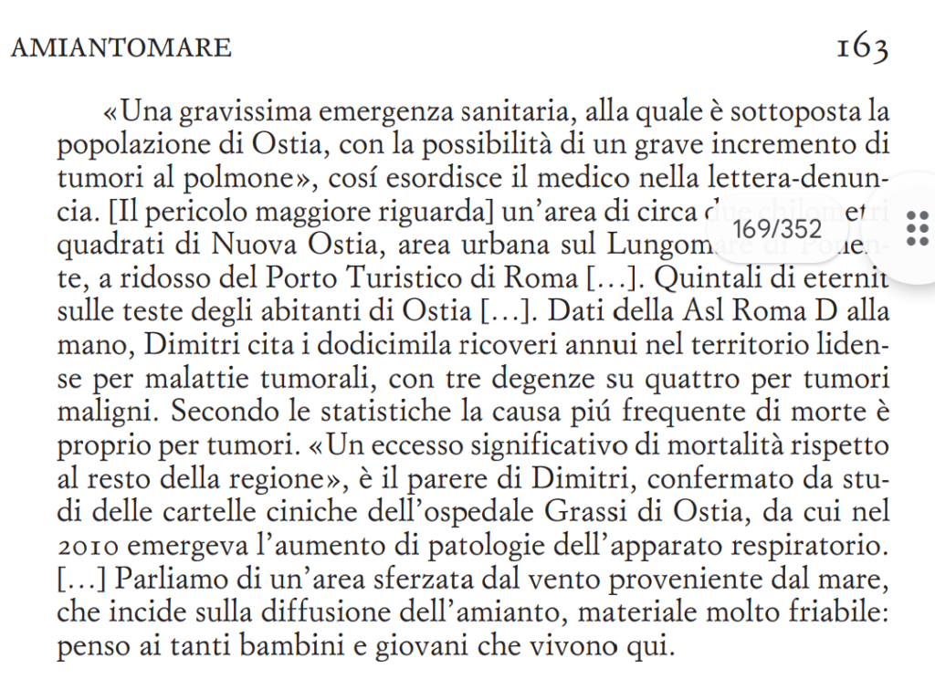 Estratto dalla pg.62 del Libro "Chiedimi se sono stata felice" di Maria Grazia Calandrone