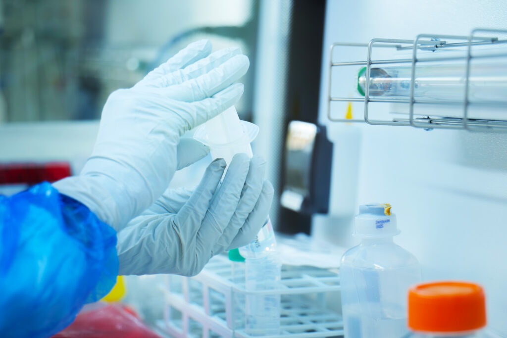 Laboratorio di ricerca. Photo Ufficio Stampa dell'Ospedale Pediatrico Bambin Gesù