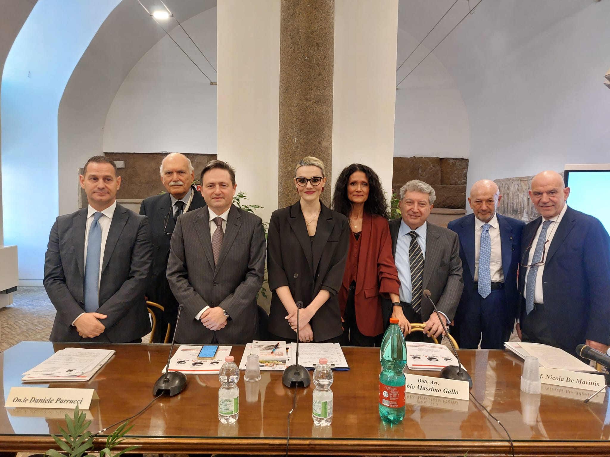 I relatori del Convegno del 30.03.26 presso la Sala del Carroccio - Palazzo Senatorio -Campidoglio