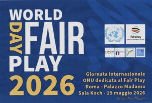 World Fair Play 2026: Giornata ONU al Senato della Repubblica
