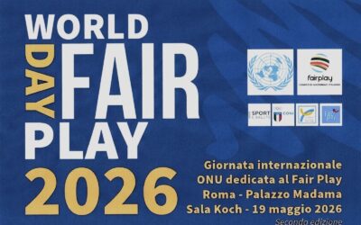 World Fair Play 2026: Giornata ONU al Senato della Repubblica