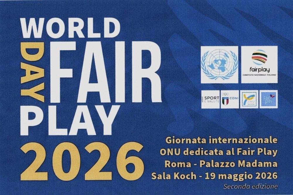 World Fair Play 2026: Giornata ONU al Senato della Repubblica