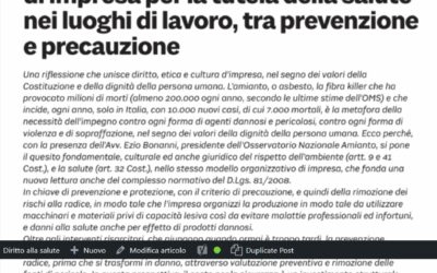 Bologna Fiere: ONA con il gruppo Sole 24 per la sicurezza sul lavoro