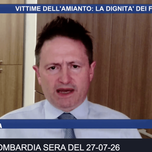 Amianto e vittime del dovere, la mia intervista su Telelombardia